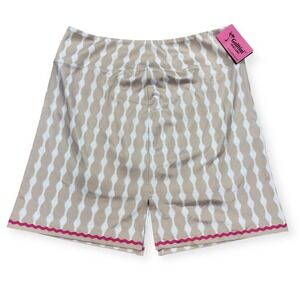 NEW Golftini Golf Skort Women's Small Tan Step Up-Long Athletic Tennis Training